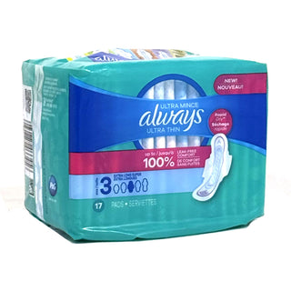 Always Ultra Thin Size 3 (17ct)