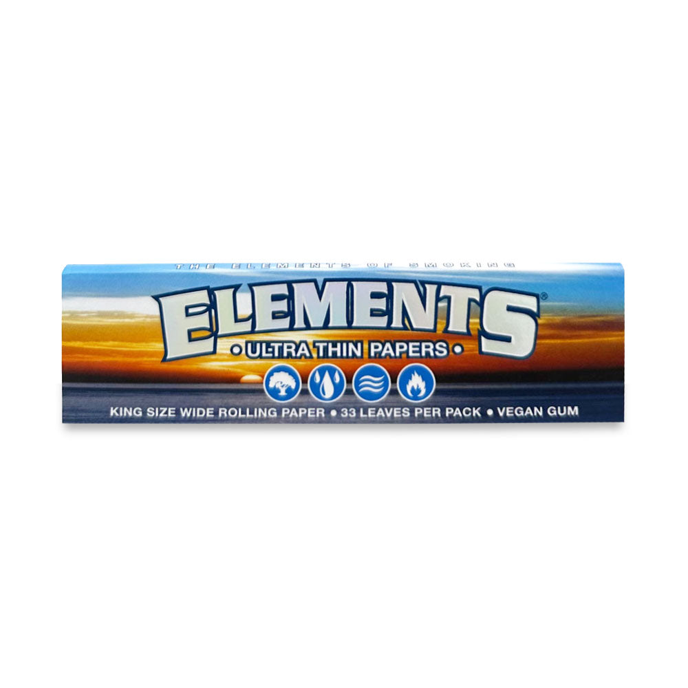 Elements Kingsize Ultra Thin Rice Paper (Wide)