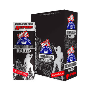 Boxes of Royal Blunts Hemparillo Naked on a white background