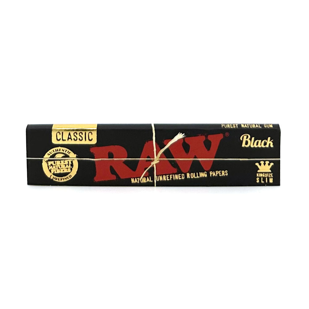 Raw Black Paper Tips - Natural Unrefined –