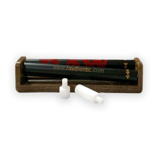 Raw cone roller with packaging on a white background