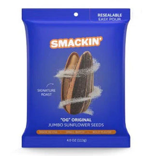 Smackin' Flavored Sunflower Seeds 4oz 12ct