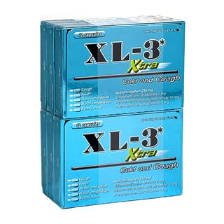 XL-3 Xtra Cold & Cough 6/12ct