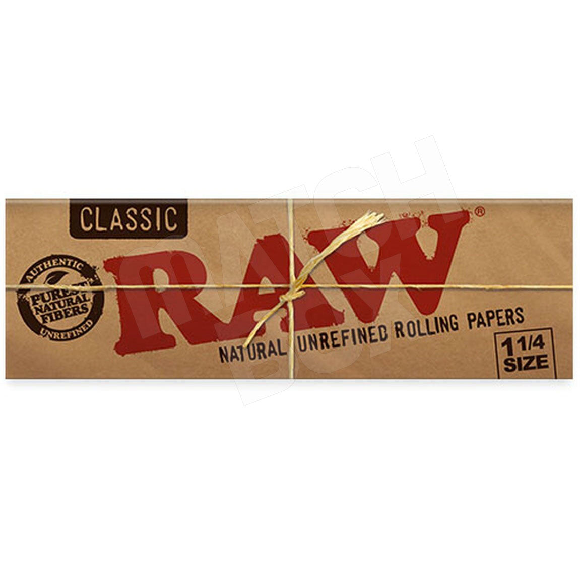 RAW Rolling Paper Size 1¼ (Units or Boxes) Rolling papers 1 booklet