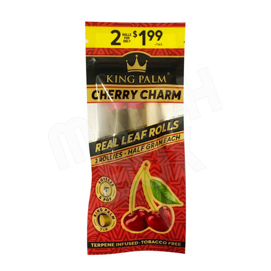 King Palm 2 Rollies - Cherry Charm