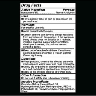 Butt Eze Anal Desensitizer Lubricant 2 oz