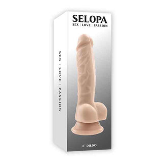 Selopa Dildo with Balls 6"