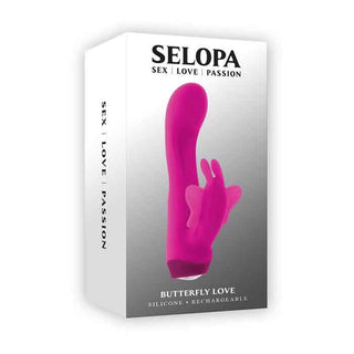 Selopa Butterfly Love Silicone Rabbit Vibrator