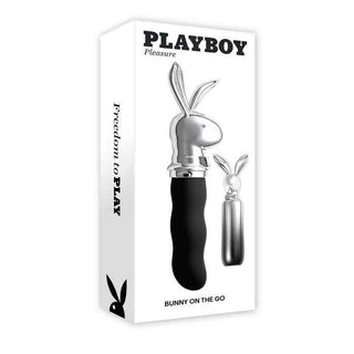 Playboy Bunny on the Go Silicone Rabbit Head Mini Vibrator