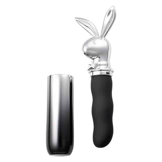 Playboy Bunny on the Go Silicone Rabbit Head Mini Vibrator