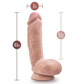 Dr. Skin Plus Gold Collection Thick Posable Dildo 8"