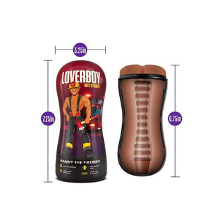 Coverboy Manny The Fireman Self Lubricating Anal Pocket Stroker