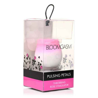 Bloomgasm Pulsing Petals Throbbing Silicone Rose Stimulator