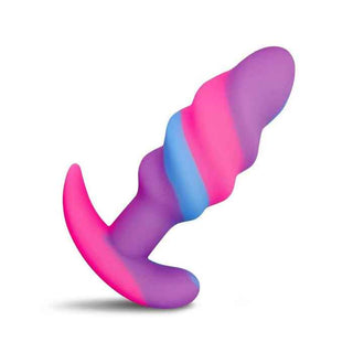 Creature Cocks Unicorn Swirl Silicone Butt Plug