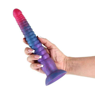 Colours 9" Stacked Silicone Dildo