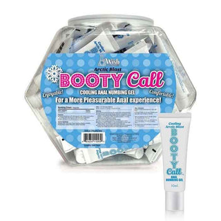 Booty Call Cooling Anal Numbing Gel 10ml (65ct)