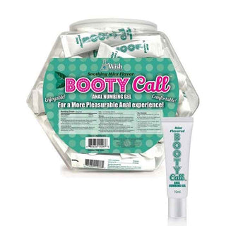Booty Call Mint Anal Numbing Gel 10ml Fishbowl (65ct)