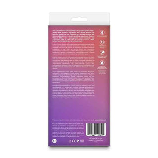 Colours 6" Ribbed Remote-Control Vibrator