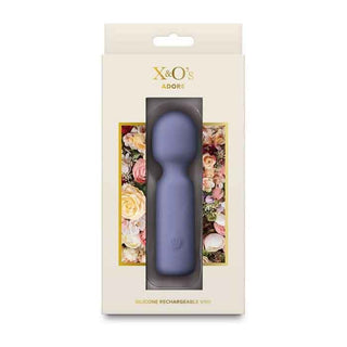 X & O's Adore Silicone Mini Vibrating Wand