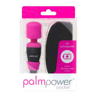 PalmPower Pocket Silicone Mini Wand Massager