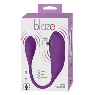 Blaze Triumph Silicone Dual Vibrator