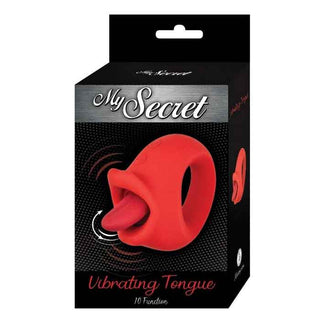 My Secret Vibrating Tongue Silicone Clitoral Stimulator