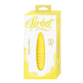 Sorbet Mellow Yellow Silicone Bullet Vibrator