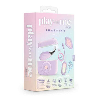 Play With Me Snapstar Rechargeable Vibrator Set with Remote (4 Piece)