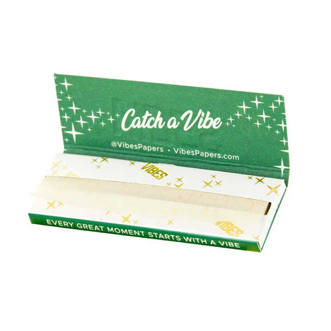 Vibes Rolling Papers Organic Hemp King Size Slim