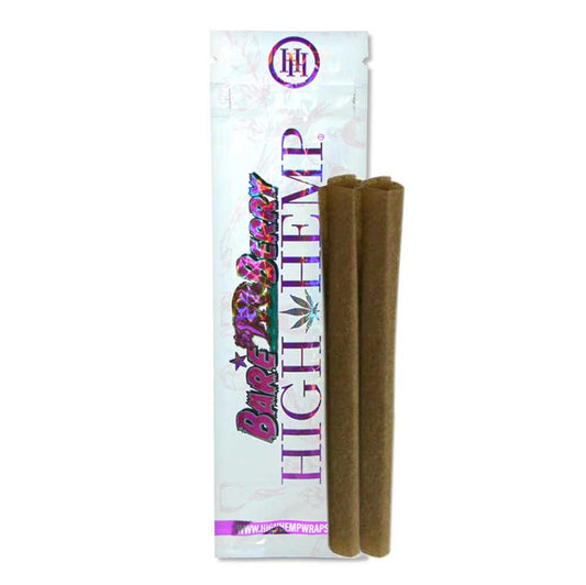 High Hemp Wraps Bare Berry Flavor