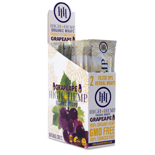 High Hemp Wraps GrapeApe Flavor