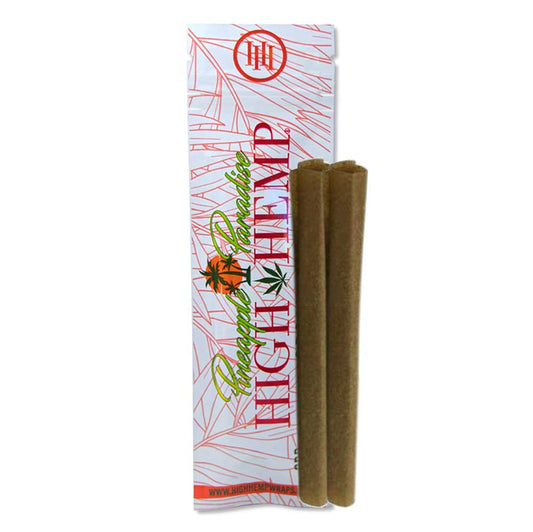 High Hemp Wraps Pineapple Paradise Flavor