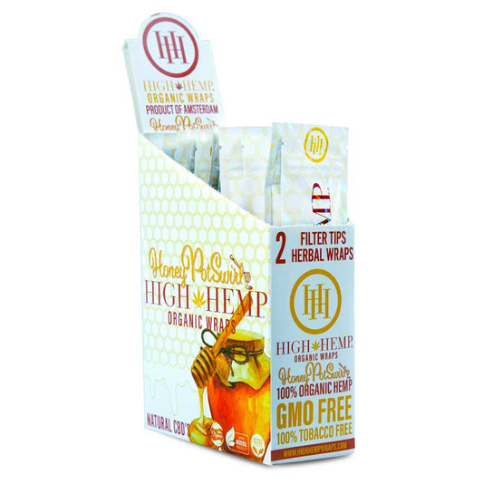 High Hemp Wraps Honey Pot Swirl Flavor