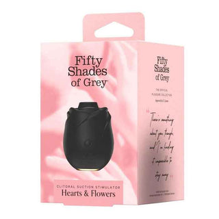 Fifty Shades of Grey Hearts & Flowers Rose 2.0 Silicone Clitoral Stimulator