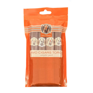 Sampler Pack of Avo Cigars Toro on a white background