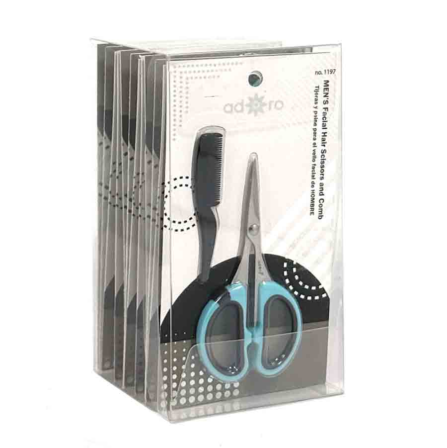 Adoro Facial Hair Scissor Set (12ct) – MATCHBOXBROS.COM