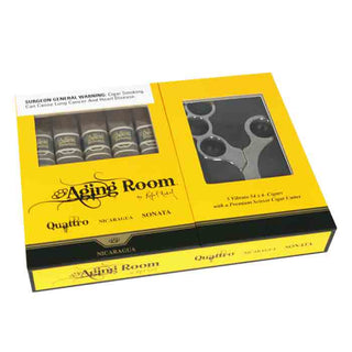 Aging Room Quattro Sonata 5-Cigar Sampler with Cutter