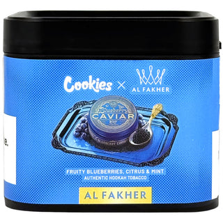 Al Fakher x Cookies Blueberry Caviar