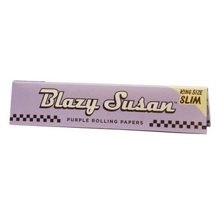 blazy susan king size slim purple rolling paper