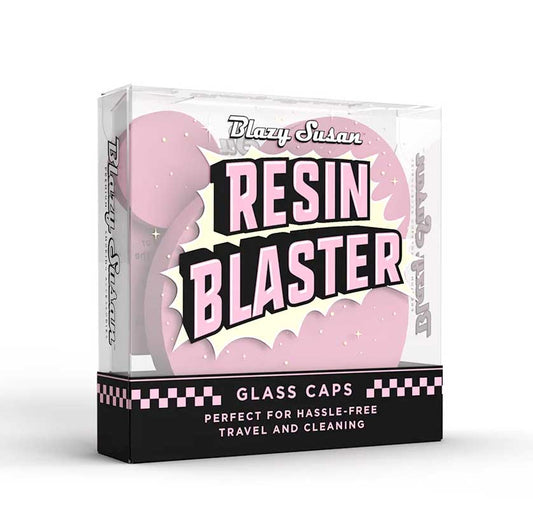 Blazy Susan Resin Blaster Silicone Glass Cleaning Caps