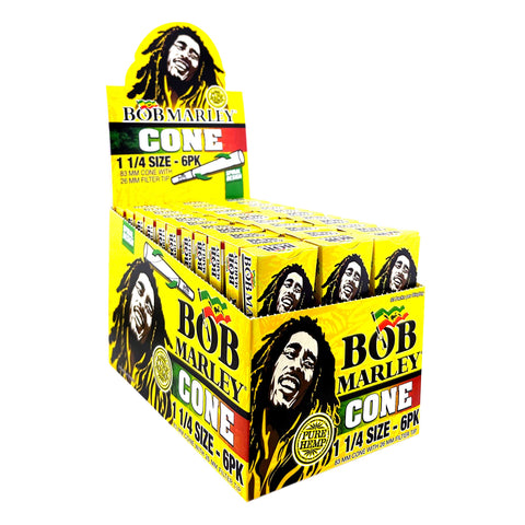 Bob Marley Pre Rolled Cones 1 1/4 Size