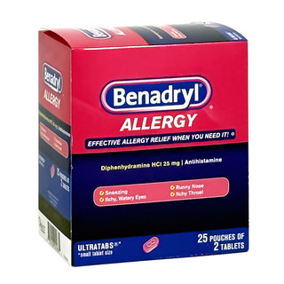Benadryl 25/2ct