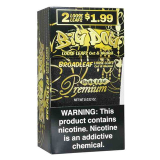 Big Dog Premium Dark Leaf Wrappers (20/2ct)