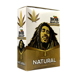 Bob Marley wraps packaging with gold and white design