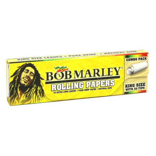 Bob Marley King Size Rolling Papers + Tips
