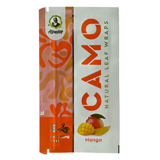 Camo Natural Leaf Wraps ~ Mango Flavor