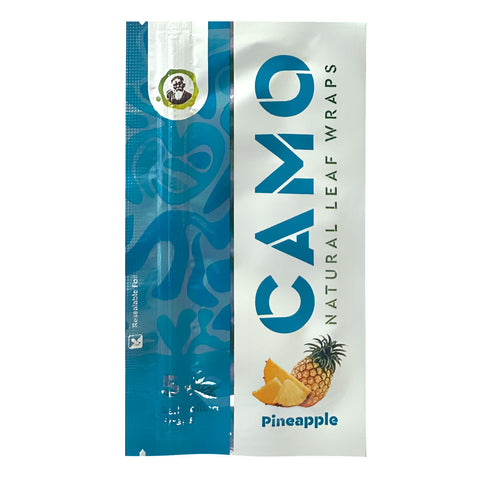 Camo Natural Leaf Wraps ~ Pineapple Flavor