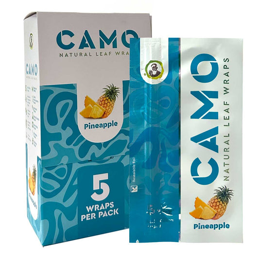 Camo Natural Leaf Wraps ~ Pineapple Flavor