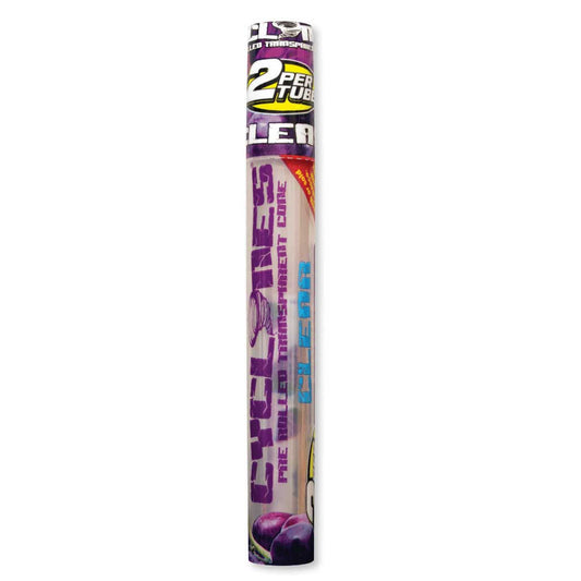 Cyclones Clear Cones - Grape Flavor