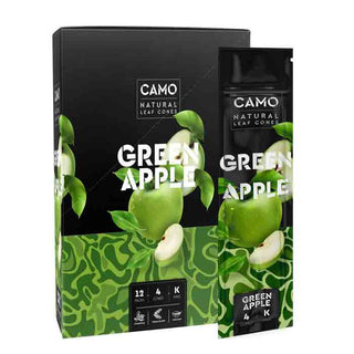 Camo Natural Leaf Cones Green Apple